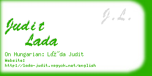 judit lada business card